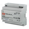 DR-100-24 Преобразователь AC-DC на DIN-рейку  100Вт, выход 24В/5A, рег. вых=±10%Uном, вход176…264V AC, 47…63Гц /254…370В DC, изоляция 3000В AC, в кожухе  100х66х125мм, -10…+50°С Mean Well pe300062 фото