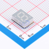 HDSM-281B Модуль индикаторный 1-знаковый 9-ти светодиодный синий общий анод 11-Pin SMD лента на катушке Broadcom pe200521 фото