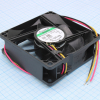 MF80252V1-1000C-G99 Вентилятор аксиальный постоянного тока 24В, 80x80x25 мм, 0.065 А, подшипник скольжения, Vapo, подключение-провод, уровень шума 33 дБа, воздушный поток 69.29 куб.м/ч, 3200 об/мин, м pe1068525 фото