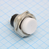 PBS-26B/W Кнопочный переключатель ON-(OFF) без фиксации 250V 2A M16 белый Jietong pe1121326 фото