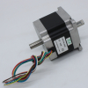 FL86STH80-4208B-12.7 Шаговый электродвигатель NEMA 34, фланец 86мм, длина корпуса 80мм, ток фазы 4.2А, количество выводов 8 выводов, шаг 1.8°, тип вала вал с двух сторон, крутящий момент 4.5 Н*м, диам pe1138733 фото